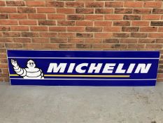 Metal Michelin Waving Man Sign