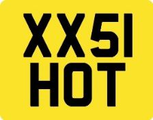 XX51 HOT registration Number