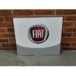 Metal Fiat Sign