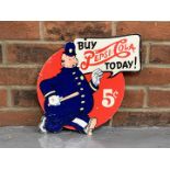 Double Sided Pepsi-Cola WW2 era Hanging Card Sign