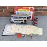 Boxed Routemaster Bus With Quantity Bus Ephemera