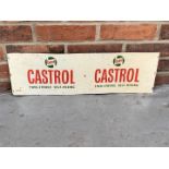 Tin Castrol Two-Stroke Sign