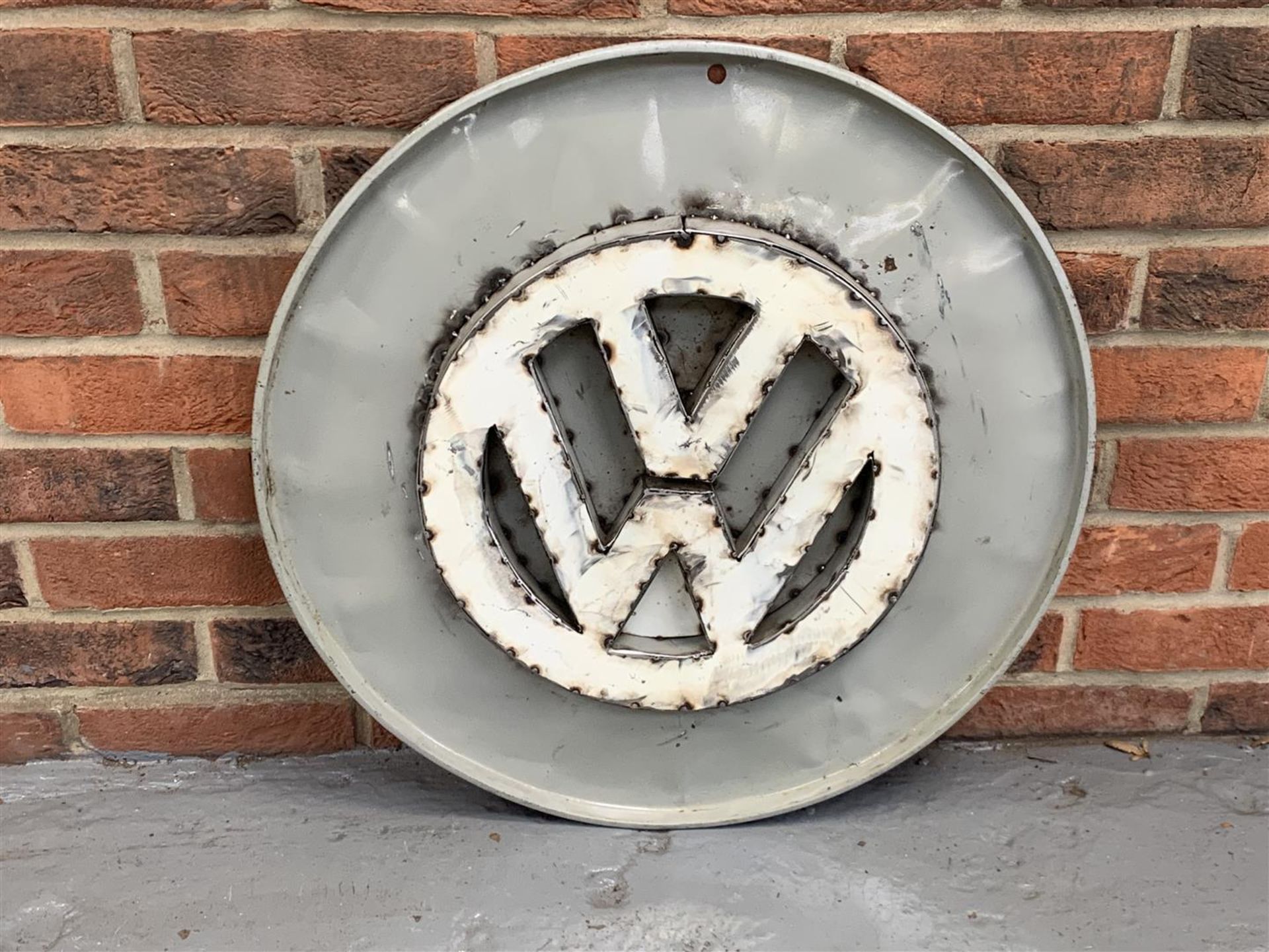 Modern Metal VW Wall Art - Image 2 of 2