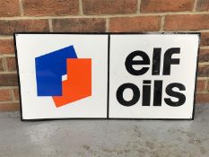 Metal ELF Oils Sign