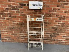 Metal Corona Drinks Display Stand