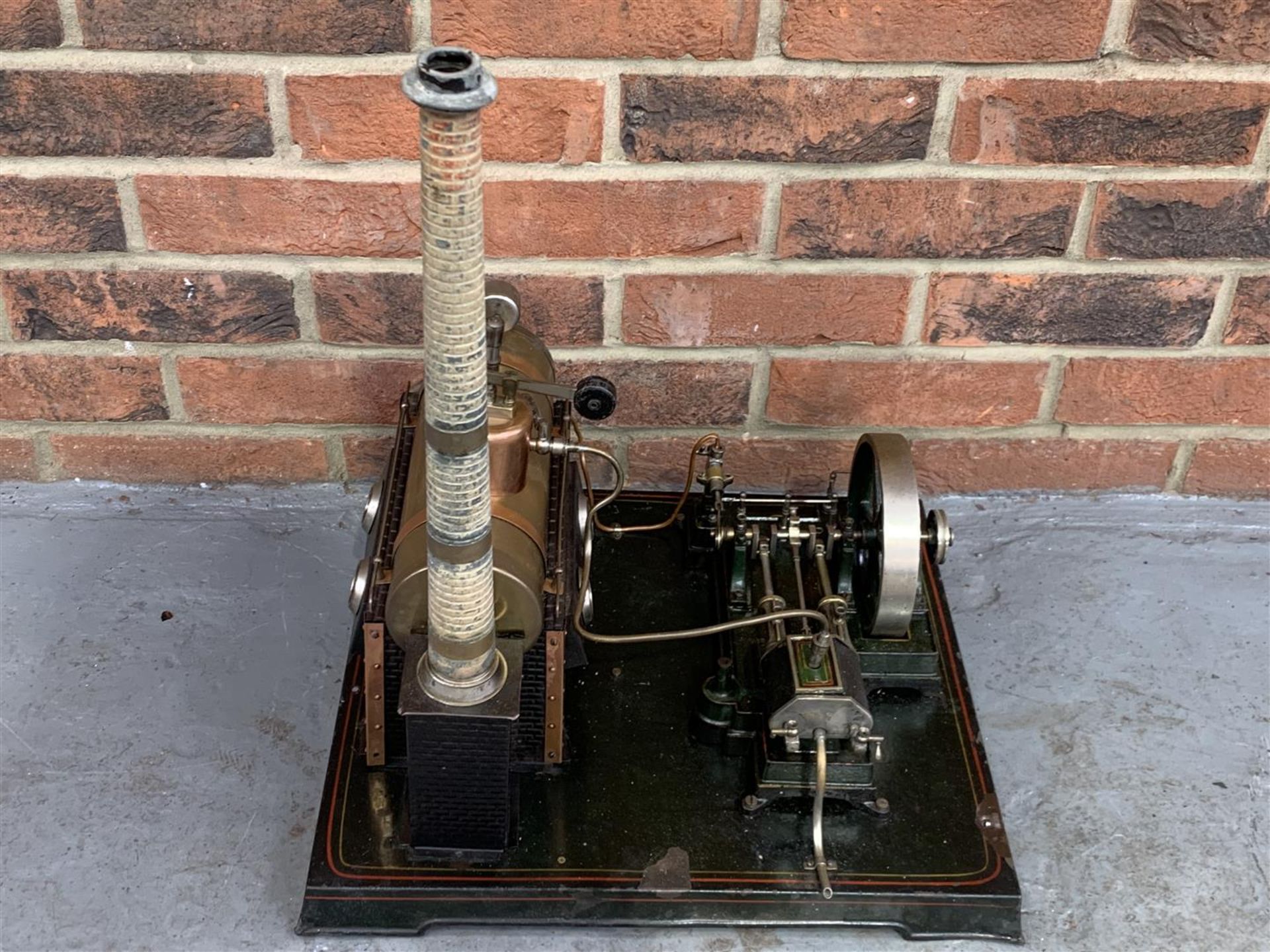 Vintage German Model Of A Steam Engine - Image 6 of 8