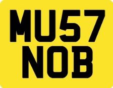 MU57 NOB Registration Number