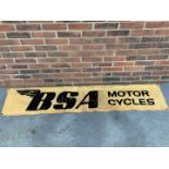 BSA Motorcycles Banner