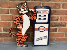 Enamel Esso Extra Sign