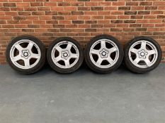 Set Of Four Corvette Wheels