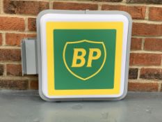 Modern Wall Mounted BP Illuminated Dealership Sign