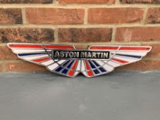 Cast Aluminium Aston Martin Sign