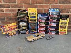 Quantity Of Corgi, 007 James Bond Boxed Model Cars