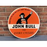 Original John Bull For Every Cyclist" Sign On Board"