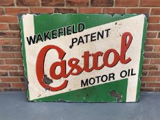 Painted Castrol Wakefield Motor Oil Sign (Ex Goodwood Display)