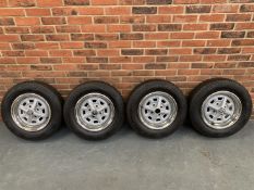 Set Of Five MGB Rostyle Wheel's