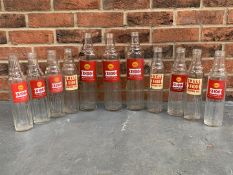 Eight Shell X100 Pint Bottles & Three Two Pint Bottles (11)