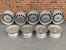 Set Of Five BMW Alloy Wheels & Set Of Four Alloy BMW Wheels (9)