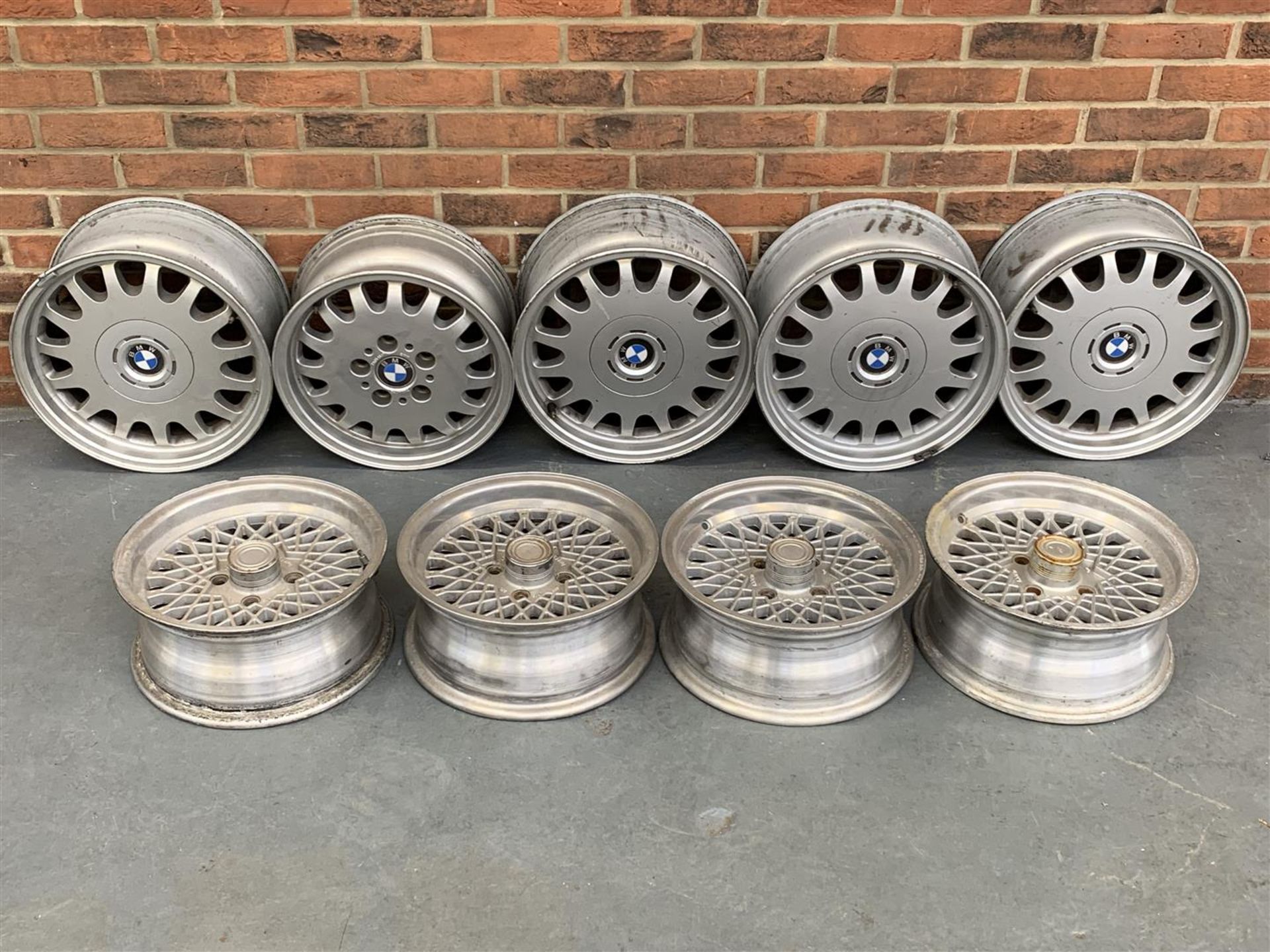 Set Of Five BMW Alloy Wheels & Set Of Four Alloy BMW Wheels (9)