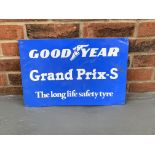 Aluminium Goodyear Grand Prix-S Tyre's Sign