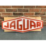 Original Plastic Raised Jaguar Sign