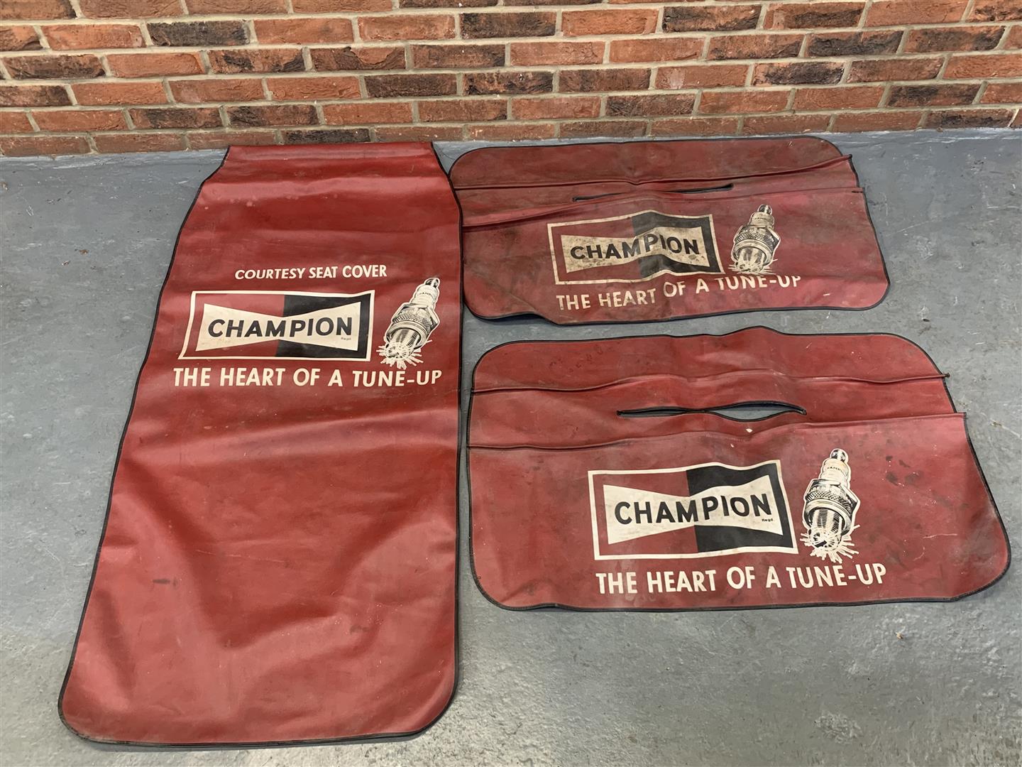 Three Champion Protective Covers