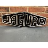 Cast Aluminium Jaguar Sign