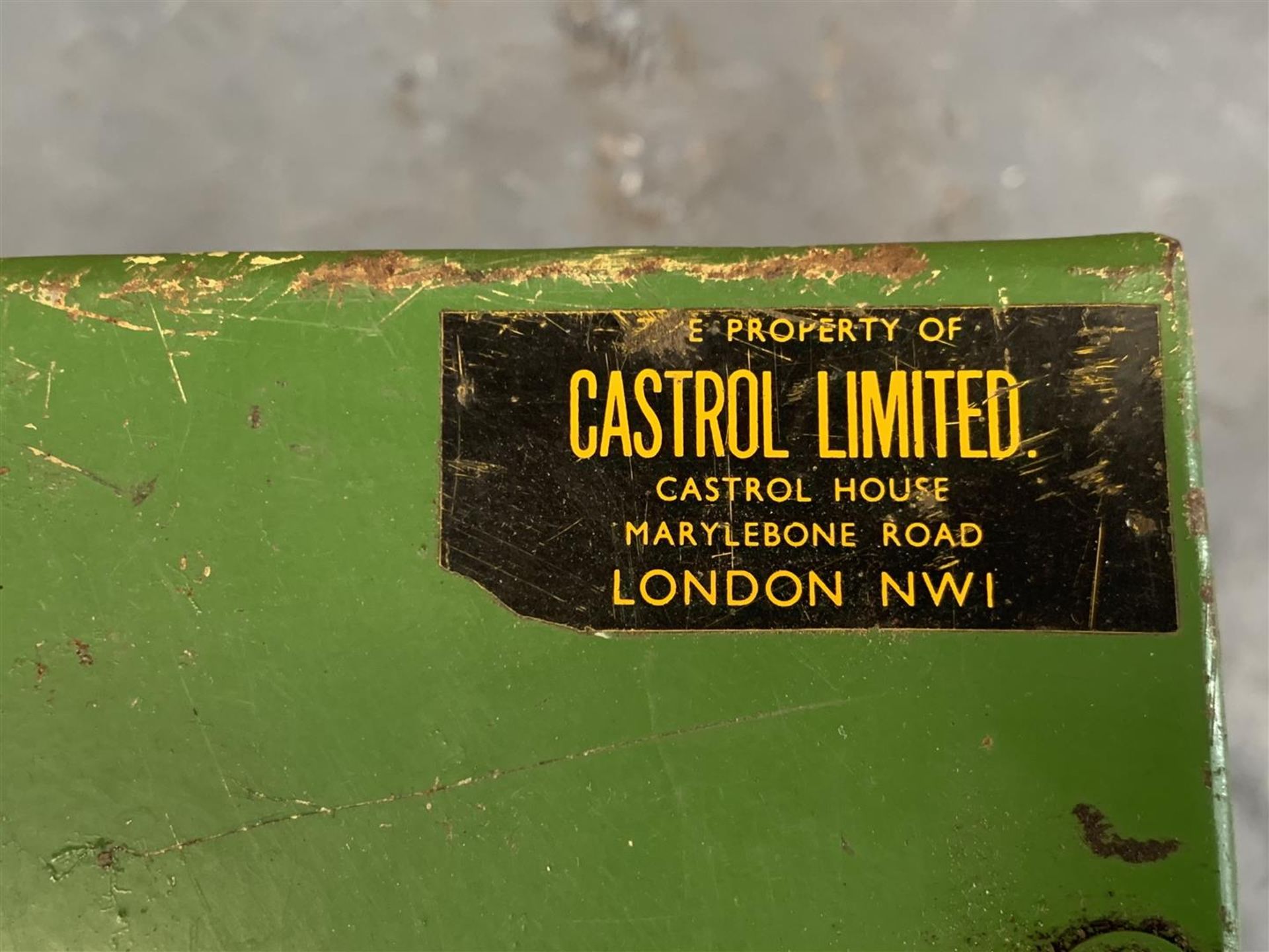 Castrol Oil Cabinet - Image 4 of 4