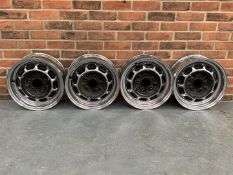 Set Of Four Jaguar Steel Wheel's