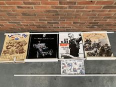 Five Assorted Posters To Include Rolls Royce, Steve McQueen Etc