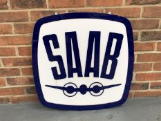Original Perspex SAAB Sign