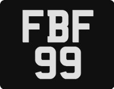 FBF 99 Registration number