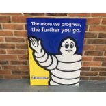Plastic Michelin The More We Progress The Further You Go""