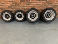 Set Of Four Original Gottis" T 1/2 Wheels"