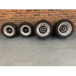 Set Of Four Original Gottis" T 1/2 Wheels"