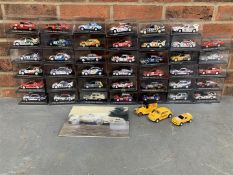 41 Cased Model Rally Cars