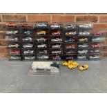 41 Cased Model Rally Cars