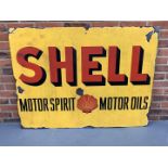 Painted Shell Motor Spirit Sign (Ex Goodwood Display)