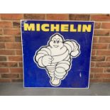 Aluminium Michelin Running Man Sign