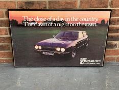 Original 1977 Reliant Scimitar Poster