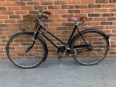 Vintage Ladies Hercules Bicycle With Basket