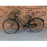 Vintage Ladies Hercules Bicycle With Basket