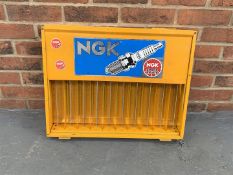 Metal NGK Spark Plug Display Stand