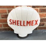 Original Glass ShellMex Petrol Globe