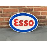 Oval Perspex Esso Sign