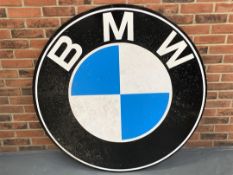 Large Painted On Board BMW Emblem (Ex Goodwood Display)