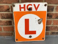 HGV Learners Sign On Board