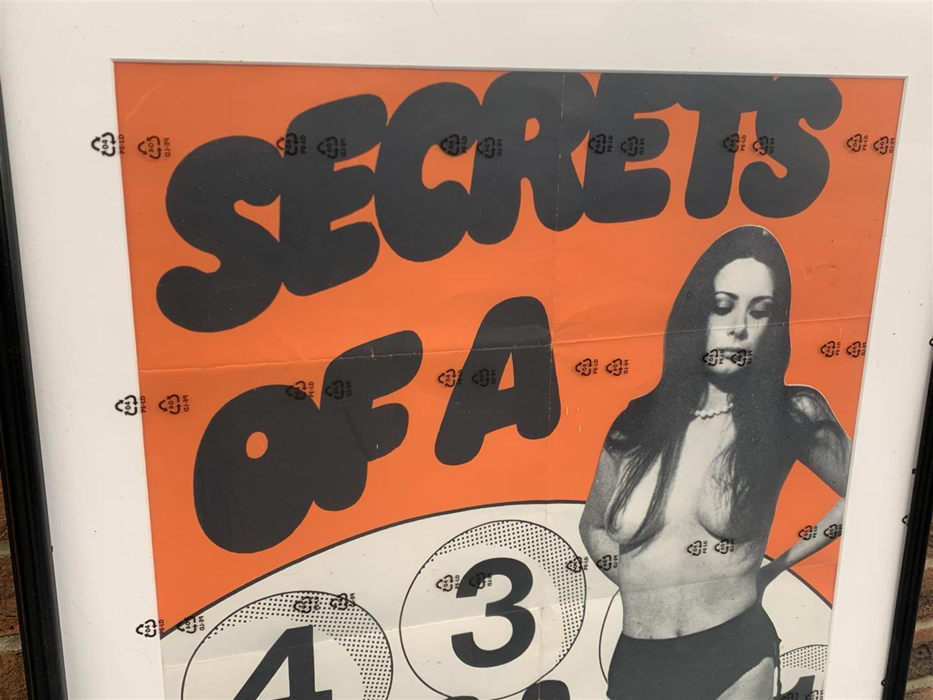Original Framed Secrets Of A Call Girl" Poster" - Image 2 of 2