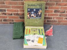 Boxed Subbuteo Continetal Club" Football Game"