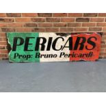 Painted Pericars Prop : Bruno Pericardi Sign (Ex Goodwood Display)